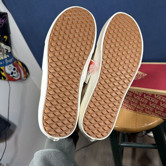 NEW Vans Shoes Authentic UC BJ Betts Tattoo Goat Grey Morn Mens 13